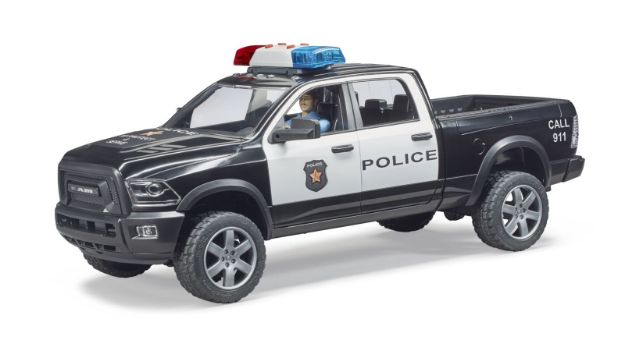 Bild von Bruder 2505 RAM 2500 Polizei Pickup mit Polizist - 02505