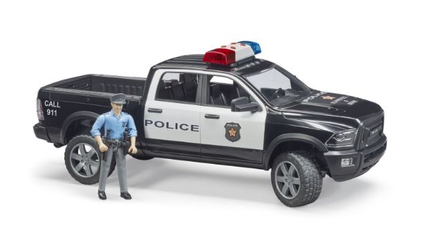 Bild von Bruder 2505 RAM 2500 Polizei Pickup mit Polizist - 02505