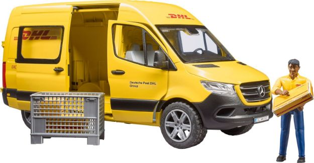 Bild von Bruder 02671 MB Sprinter DHL mit Fahrer
