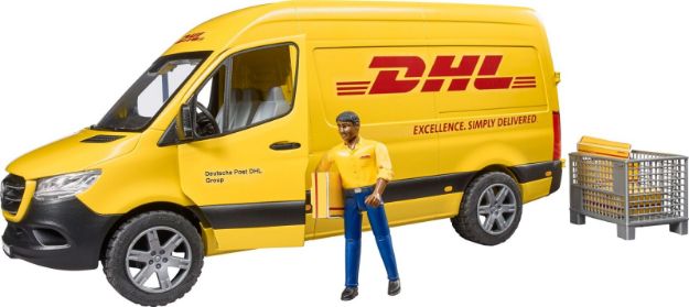 Bild von Bruder 02671 MB Sprinter DHL mit Fahrer