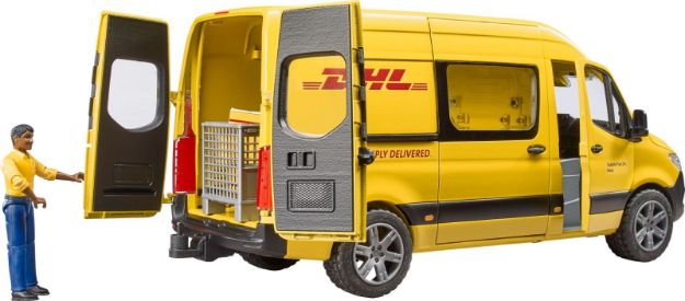 Bild von Bruder 02671 MB Sprinter DHL mit Fahrer