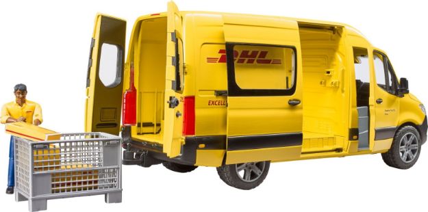 Bild von Bruder 02671 MB Sprinter DHL mit Fahrer