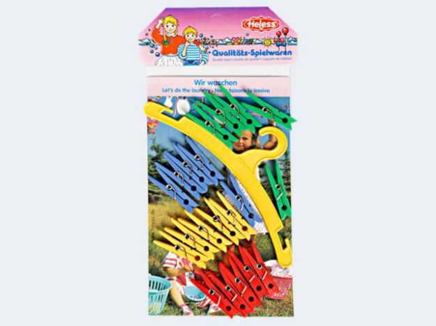 Bild von 20 Pu-Wäscheklammer Kleiderbügel PBH - 116