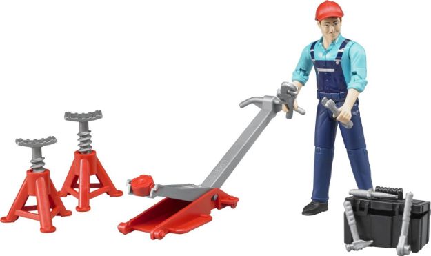 Bild von Bruder 62100 Figurenset Werkstatt