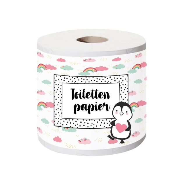 Bild von Puppen-Töpfchenset Pinguin mit Zubehör - 806