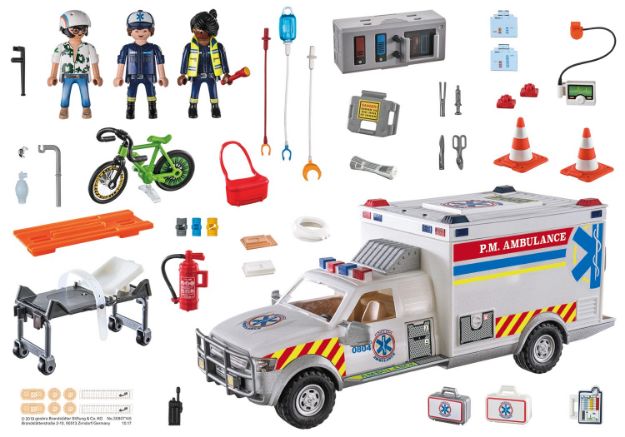 Bild von PLAYMOBIL® - Rettungs-Fahrzeug: US Ambulance - 70936