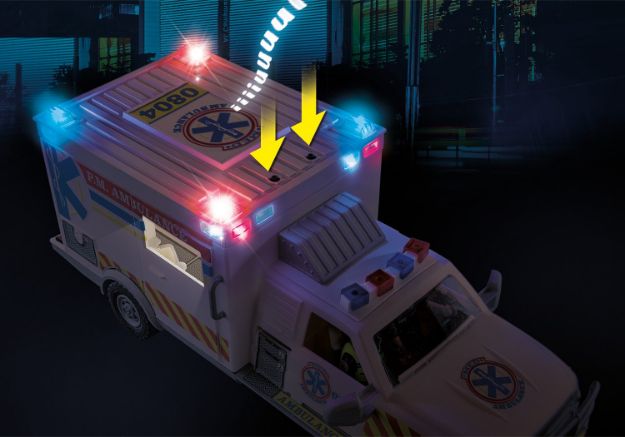 Bild von PLAYMOBIL® - Rettungs-Fahrzeug: US Ambulance - 70936