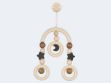 Bild von Mini-Trapez Mond und Stern - 735260