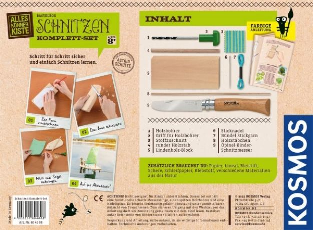 Bild von Schnitzen Komplett-Set Bastelbox - 604608