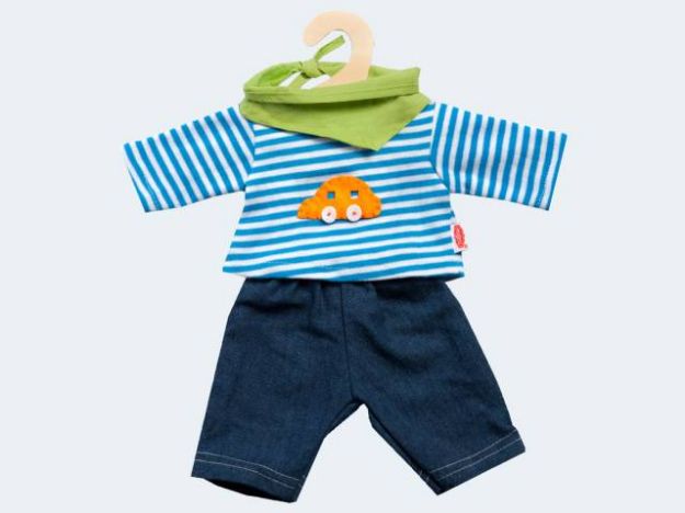 Bild von Puppen-Jeans + T-Shirt 28-35cm - 1315