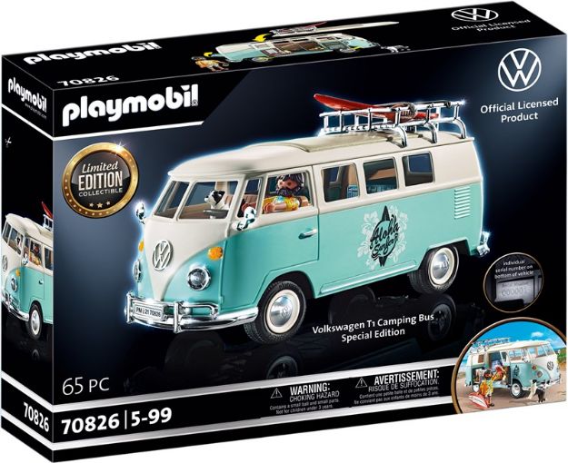 Bild von PLAYMOBIL® - Volkswagen T1 Camping Bus - Special Edition - 70826