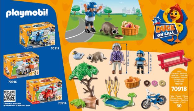 Bild von PLAYMOBIL 70918 Duck on Call - Polizei Action. Fang den Dieb!