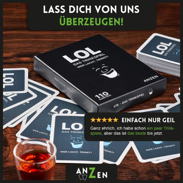 Bild von LOL - Das Trinkspiel - Wer lacht, trinkt!