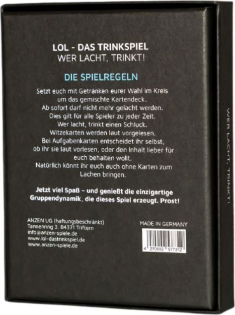 Bild von LOL - Das Trinkspiel - Wer lacht, trinkt!