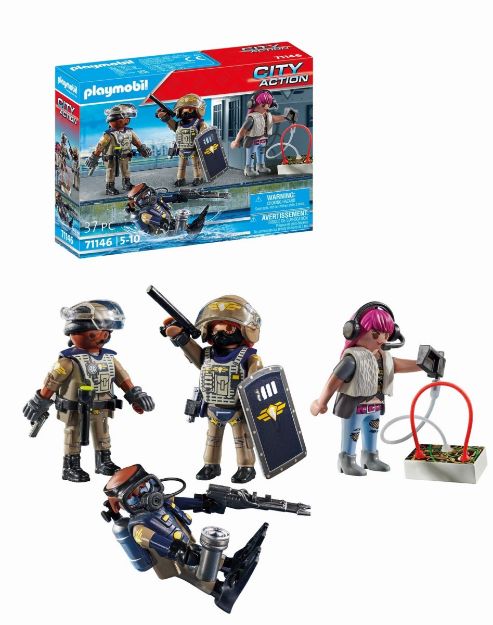 Bild von PLAYMOBIL 71146 SWAT-Figurenset