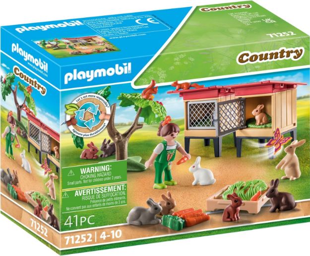 Bild von PLAYMOBIL 71252 Kaninchenstall
