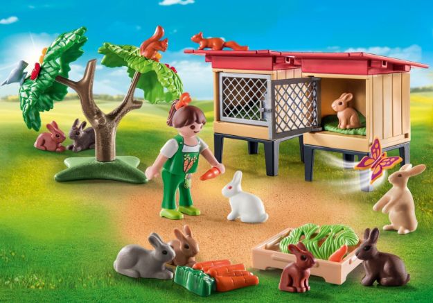 Bild von PLAYMOBIL 71252 Kaninchenstall
