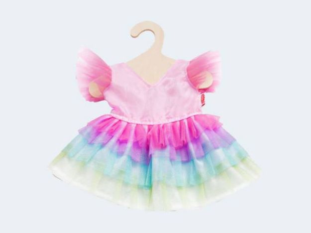 Bild von Pu-Kleid Regenbogen 35-45cm - 2520