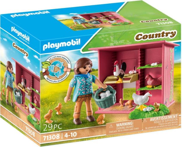 Bild von PLAYMOBIL 71308 Hühner mit Küken