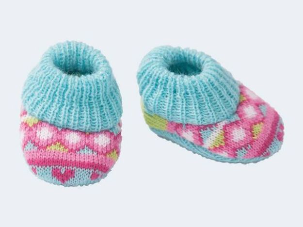 Bild von Puppen-Strickschuhe 35-45cm - 2647