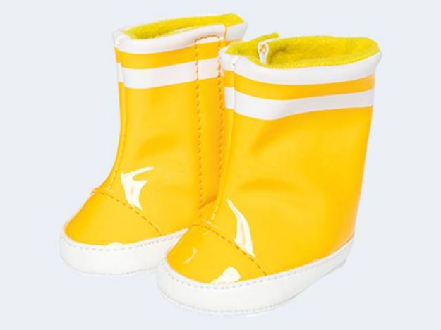 Bild von Puppen-Gummistiefel 38-45cm gelb - 140