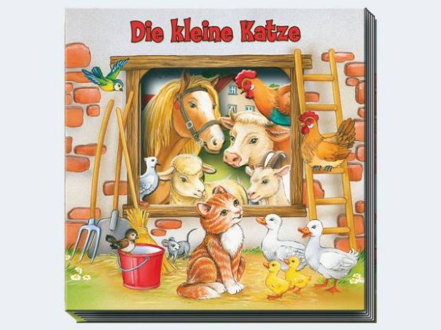 Bild von Die kl. Katze Guckloch 2J 12S 18x18cm Pappe - 48979