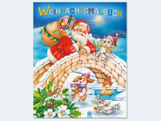 Bild von W-malbuch klein Glitzer 16 Seiten 17x21cm - 48990