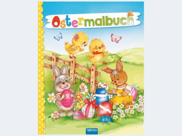 Bild von Ostermalbuch Hase/Küken 16S 17x21cm - 52319