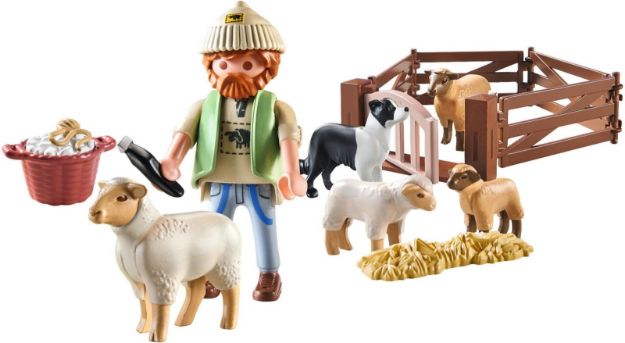 Bild von Playmobil Junger Schäfer mit Schafen