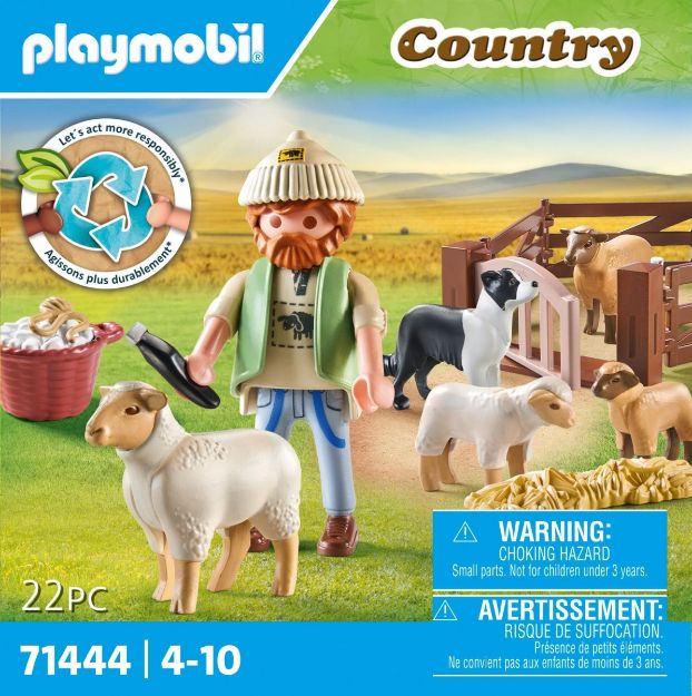 Bild von Playmobil Junger Schäfer mit Schafen