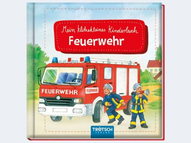 Bild von Klitzekleines Feuerwehrbuch 2J 32S 11x11cm - 52536