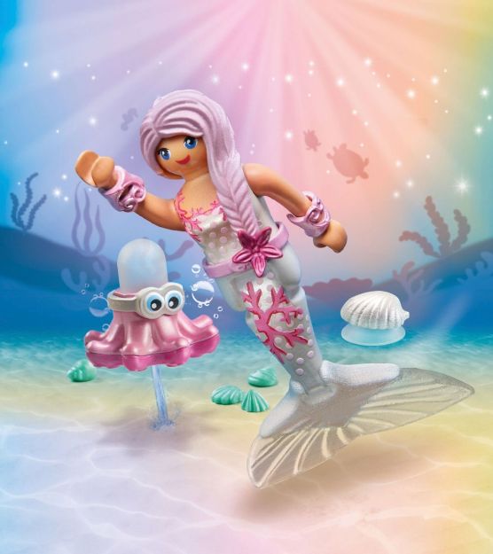 Bild von Playmobil Meerjungfrau mit Spritzkrake