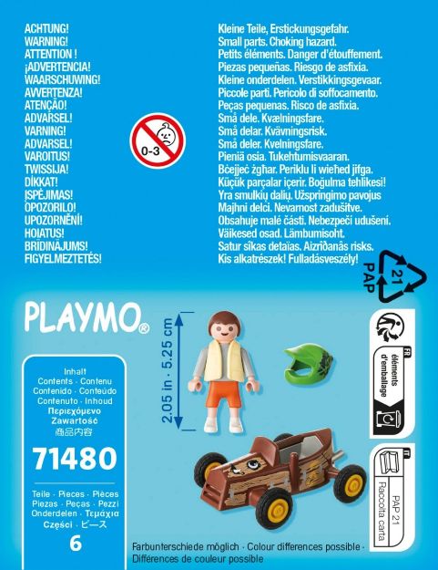 Bild von Playmobil Kind mit Kart