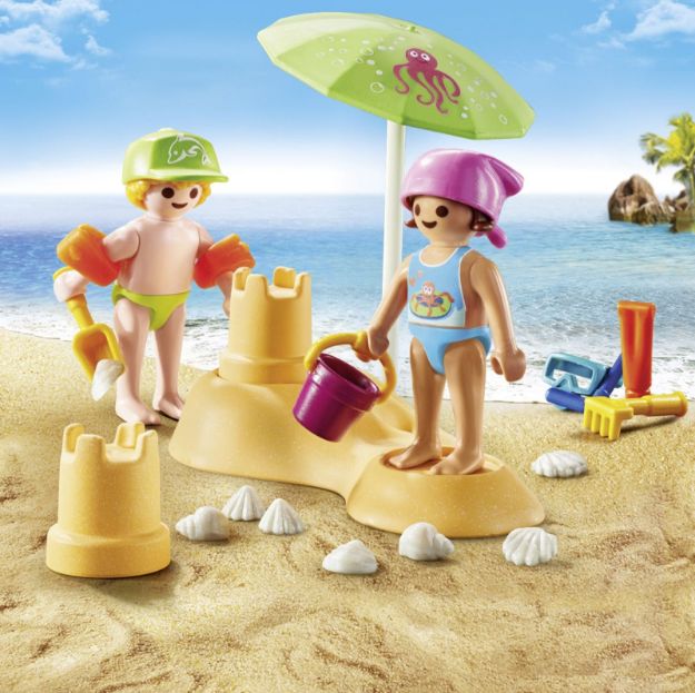 Bild von Playmobil Kids mit Sandburg