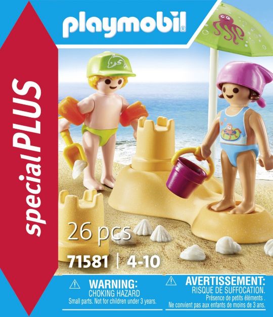 Bild von Playmobil Kids mit Sandburg