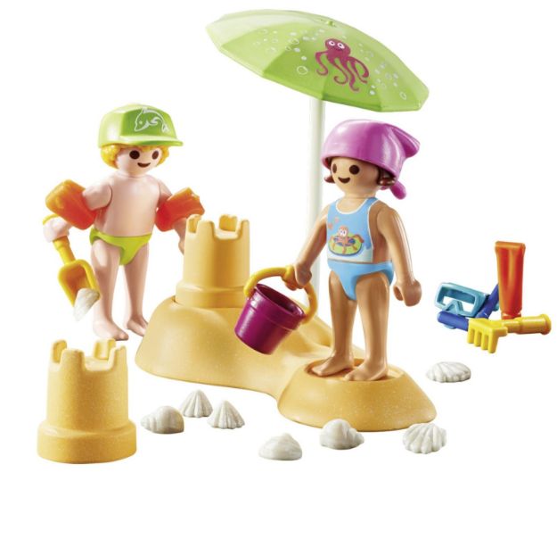Bild von Playmobil Kids mit Sandburg
