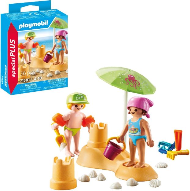 Bild von Playmobil Kids mit Sandburg