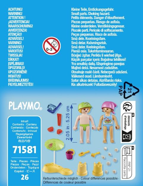 Bild von Playmobil Kids mit Sandburg