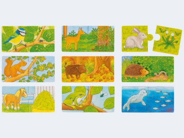 Bild von Minipuzzle Wer frisst was? - 57464
