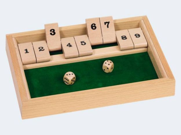 Bild von Würfelspiel Shut the box - HS075