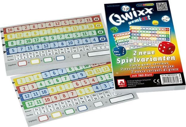 Bild von Qwixx gemiXXt - Zusatzblöcke (2er) - 4033