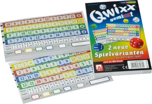 Bild von Qwixx gemiXXt - Zusatzblöcke (2er) - 4033