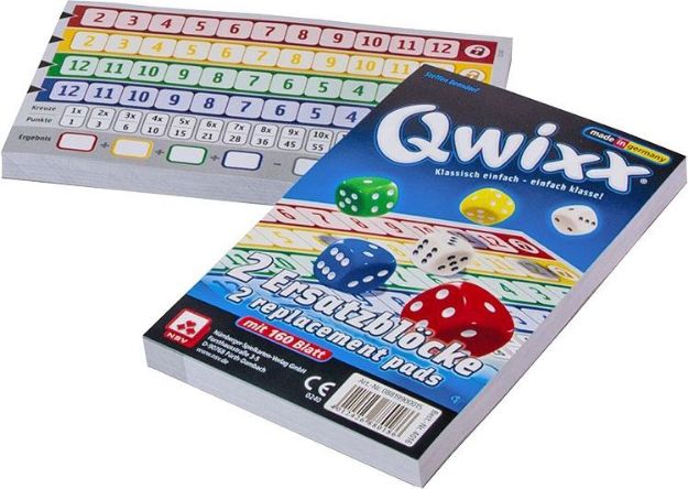 Bild von NSV Qwixx - Zusatzblöcke 2er Pack - 4016