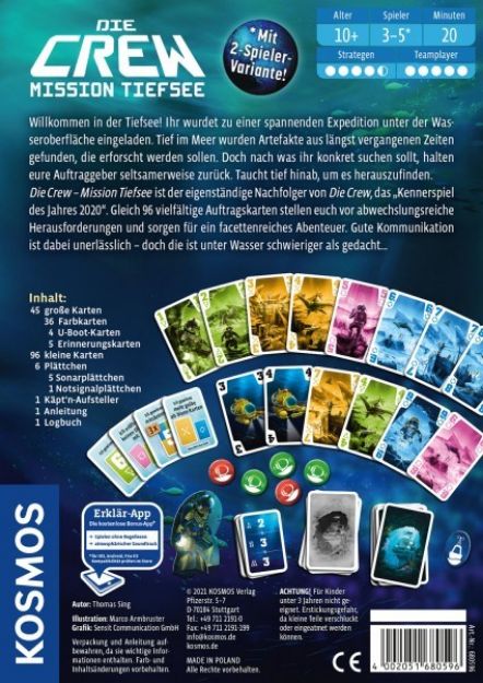 Bild von Kosmos Die Crew - Mission Tiefsee - 680596