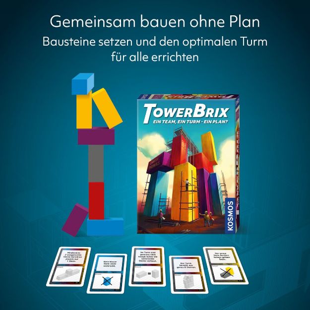 Bild von TowerBrix Geschicklichkeitsspiel 10+ 1-6 Spieler