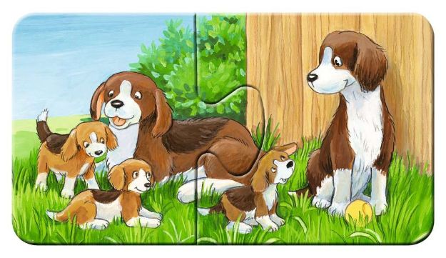 Bild von My first Puzzle Tierfamilien auf dem Bauernhof 9x2 - 05072