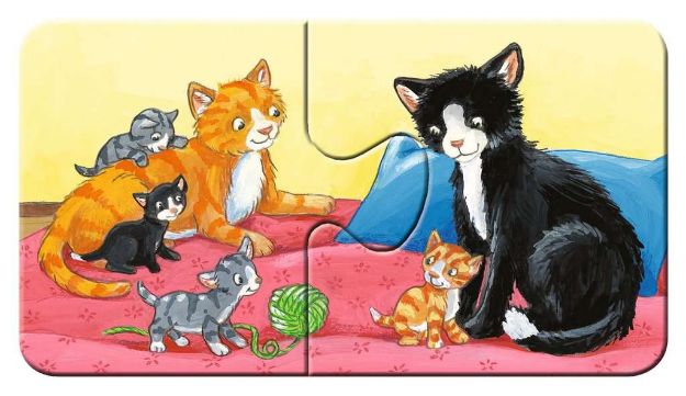 Bild von My first Puzzle Tierfamilien auf dem Bauernhof 9x2 - 05072