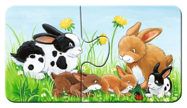 Bild von My first Puzzle Tierfamilien auf dem Bauernhof 9x2 - 05072