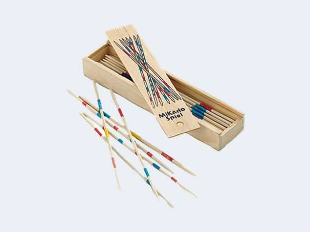Bild von Mikado Bambus in Kiefernbox 19cm - 3111