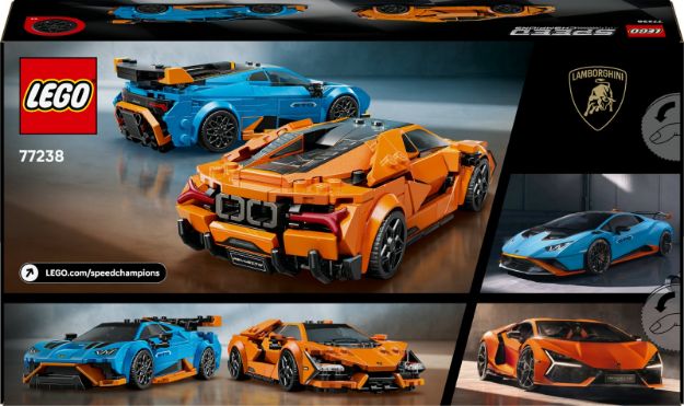 Bild von LEGO® Speed Champions - 77238 Lamborghini Revuelto und Huracán STO